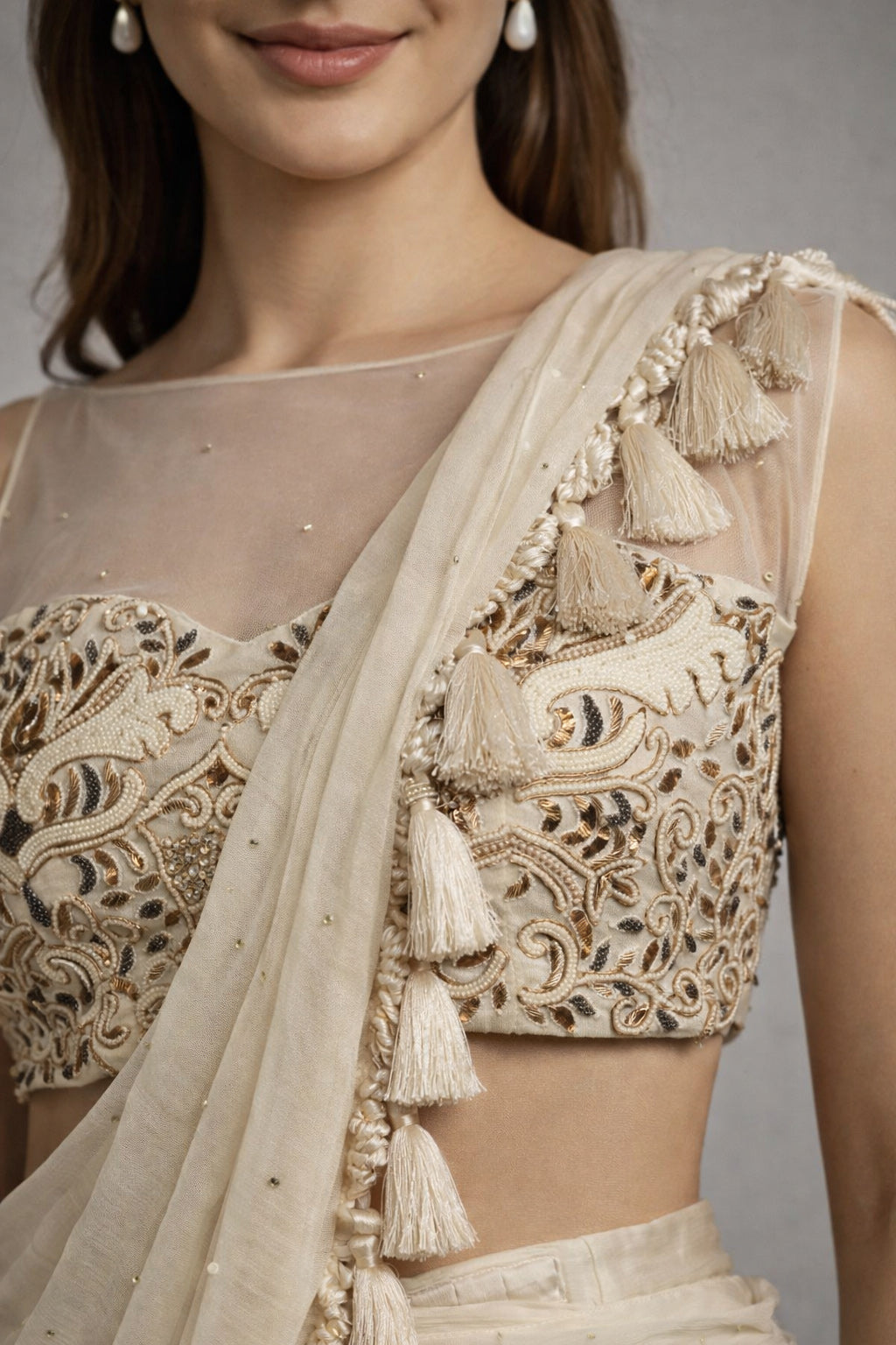 MOONVEIL DRAPE SAREE